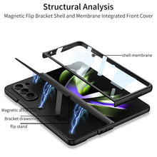 Load image into Gallery viewer, Business Samsung Galaxy Z Fold5 Full Inclusive Leather Case - Mycasety Mycasety