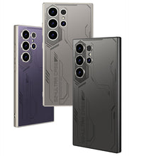 Cargar imagen en el visor de la galería, Cyberpunk Style Electroplated Anti-fingerprint Anti-fall Protective Phone Case For Samsung Galaxy S24 Ultra