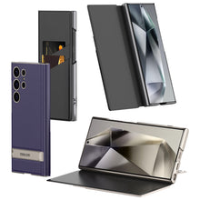 Cargar imagen en el visor de la galería, Luxury Leather Cardholder Case With Stand For Samsung S24Ultra S23Ultra