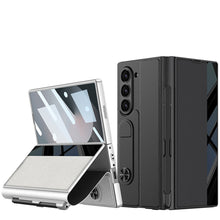 Carregar imagem no visualizador da galeria, Luxurious Leather Cover Shockproof Phone Case With Screen Protector & Pen Slot For Samsung Galaxy Z Fold6