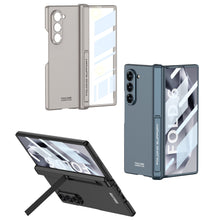 Carregar imagem no visualizador da galeria, Magnetic Hinge Bracket Shockproof Phone Case With Screen Protector For Samsung Galaxy Z Fold6