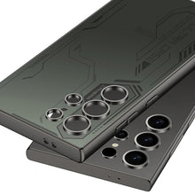 Cargar imagen en el visor de la galería, Cyberpunk Style Electroplated Anti-fingerprint Anti-fall Protective Phone Case For Samsung Galaxy S24 Ultra