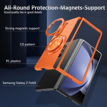 Carregar imagem no visualizador da galeria, Full Protection Magnetic Case & Kickstand for Galaxy Z Fold Series