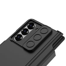 Carregar imagem no visualizador da galeria, Magnetic Hinge Pen Box Shockproof Phone Case With Screen Protector & Lens Slide Protector For Galaxy Z Fold 6/5/4