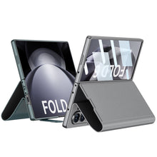 Carregar imagem no visualizador da galeria, Luxurious Leather Cover Shockproof Phone Case With Screen Protector For Samsung Galaxy Z Fold6
