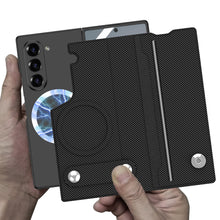 Load image into Gallery viewer, Magnetic Flip Leather Cover Card Holder Anti-Fall Shockproof Phone Case For Galaxy Z Fold 7/6/5