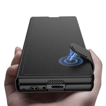 Carregar imagem no visualizador da galeria, Luxurious Leather Cover Shockproof Phone Case With Screen Protector For Samsung Galaxy Z Fold6