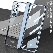 Load image into Gallery viewer, Transparent Magnetic Hinge Shockproof Phone Case With Screen Protector For Samsung Galaxy Z Fold6