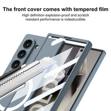 Carregar imagem no visualizador da galeria, Luxury Shockproof Magnetic Phone Case With Screen Protector For Samsung Galaxy Z Fold 6
