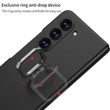 Load image into Gallery viewer, Luxury All-inclusive Ring Holder Phone Case With Back Screen Protector For Galaxy Z Fold 5