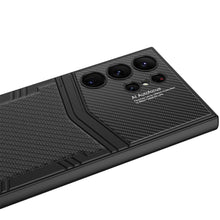 Load image into Gallery viewer, Electroplated Leather Phone Case For Samsung Galaxy S23Ultra Series