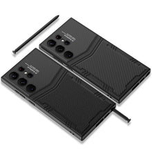 Load image into Gallery viewer, Electroplated Leather Phone Case For Samsung Galaxy S23Ultra Series