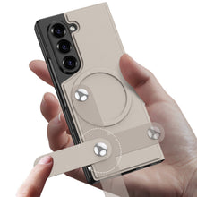 Load image into Gallery viewer, Magnetic Flip Leather Cover Card Holder Anti-Fall Shockproof Phone Case For Galaxy Z Fold 7/6/5