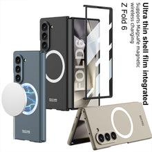 Carregar imagem no visualizador da galeria, Luxury Shockproof Magnetic Phone Case With Screen Protector For Samsung Galaxy Z Fold 6