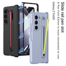 Load image into Gallery viewer, Magnetic Hinge Anti-fall Protective Phone Case With Pen Tray Shell and Film For Samsung Galaxy Z Fold5 - mycasety2023 Mycasety
