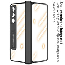 Load image into Gallery viewer, Magnetic Hinge Invisible Bracket Electroplated Protective Phone Case For Samsung Galaxy Z Fold5 Fold4 - mycasety2023 Mycasety