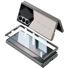 Lade das Bild in den Galerie-Viewer, SPORTS DESIGN | Electroplating Leather Shockproof Phone Case With Screen Protector For Samsung Galaxy Z Fold6
