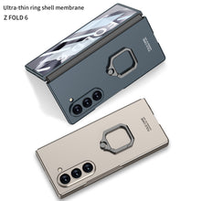 Carregar imagem no visualizador da galeria, Luxury Shockproof Phone Case With Ring Holder For Samsung Galaxy Z Fold 6