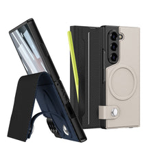 Load image into Gallery viewer, Magnetic Flip Leather Cover Card Holder Anti-Fall Shockproof Phone Case For Galaxy Z Fold 7/6/5