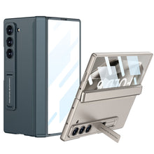 Load image into Gallery viewer, Magnetic Hinge Bracket Shockproof Phone Case With Back Screen Protector For Samsung Galaxy Z Fold6