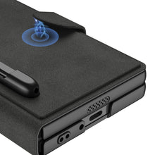 Carregar imagem no visualizador da galeria, Luxurious Suede Cover Shockproof Phone Case With Screen Protector and Pen Slot For Samsung Galaxy Z Fold6