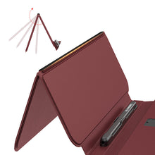 Load image into Gallery viewer, Wireless Leather Keyboard With Bluetooth Mouse And Stylus For Galaxy Z Fold