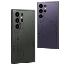 Cargar imagen en el visor de la galería, Cyberpunk Style Electroplated Anti-fingerprint Anti-fall Protective Phone Case For Samsung Galaxy S24 Ultra