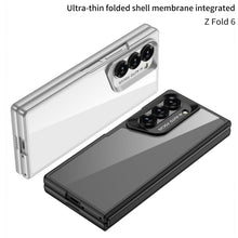 Load image into Gallery viewer, Transparent Frosted Shockproof Phone Case With Back Screen Protector For Galaxy Z Fold 6