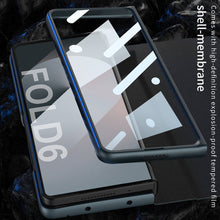 Carregar imagem no visualizador da galeria, Luxurious Suede Cover Shockproof Phone Case With Screen Protector and Pen Slot For Samsung Galaxy Z Fold6