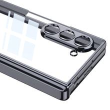 Load image into Gallery viewer, Transparent Magnetic Hinge Bracket Shockproof Phone Case With Screen Protector For Samsung Galaxy Z Fold6