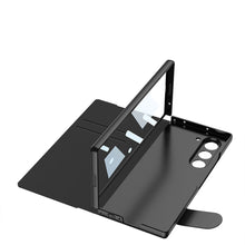 Carregar imagem no visualizador da galeria, Luxurious Leather Cover Shockproof Phone Case With Screen Protector & Pen Slot For Samsung Galaxy Z Fold6