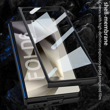 Load image into Gallery viewer, Luxury Leather Shockproof Phone Case With Back Screen Protector For Samsung Galaxy Z Fold6