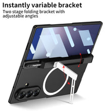 Load image into Gallery viewer, Magnetic Hinge Hidden Bracket All-included Case With Pen Box For Galaxy Z Fold 7/6/5/4/3