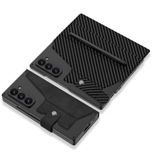 Carregar imagem no visualizador da galeria, Luxurious Suede Cover Shockproof Phone Case With Screen Protector and Pen Slot For Samsung Galaxy Z Fold6