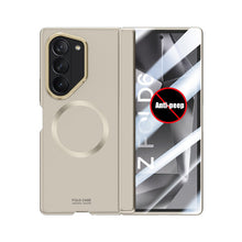 Load image into Gallery viewer, Metal Lens Holder Shockproof Phone Case With Privacy Screen Protector For Galaxy Z Fold6
