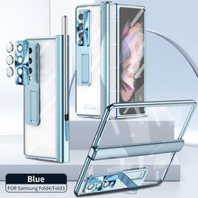 Load image into Gallery viewer, Luxury Magnetic Hinge Transparent Case For Samsung Galaxy Z Fold4 Fold3 5G - Mycasety Mycasety