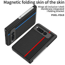 Load image into Gallery viewer, Magnetic All-inclusive Leather Case With Tempered Film For Google Pixel Fold With Invisible Bracket - mycasety2023 Mycasety