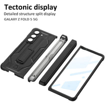 Load image into Gallery viewer, Armor All-included Magnetic Hinge Slide Pen Case Holder Phone Case With Back Screen Protector For Samsung Galaxy Z Fold3 Fold4 Fold5 - Mycasety Mycasety