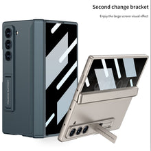 Load image into Gallery viewer, Magnetic Hinge Bracket Shockproof Phone Case With Anti-peeping Back Screen Protector For Samsung Galaxy Z Fold6