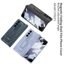 Load image into Gallery viewer, Magnetic Armor All-included Hinge Holder Case With Back Screen Protector For Samsung Galaxy Z Fold5 Fold4 Fold3 - mycasety2023 Mycasety