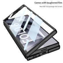 Carregar imagem no visualizador da galeria, Luxury Shockproof Phone Case With Ring Holder For Samsung Galaxy Z Fold 6