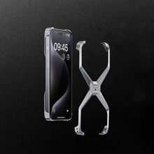 Cargar imagen en el visor de la galería, All-round Protection Frameless Aluminum Alloy Phone Case For iPhone