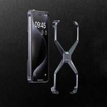 Cargar imagen en el visor de la galería, All-round Protection Frameless Aluminum Alloy Phone Case For iPhone