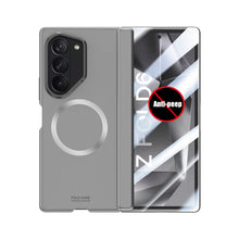 Load image into Gallery viewer, Metal Lens Holder Shockproof Phone Case With Privacy Screen Protector For Galaxy Z Fold6