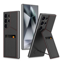 Cargar imagen en el visor de la galería, Business Style Rotor Card Holder Case For Samsung S24Ultra S23Ultra