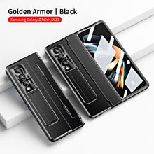 Load image into Gallery viewer, Armor Hinge Folding Magnetic Bracket Shell Case For Samsung Galaxy Z Fold3 Fold4 5G With S-Pen Slot & Stylus - Mycasety Mycasety
