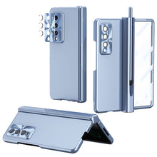 Load image into Gallery viewer, Luxury Magnetic Hinge Pen Holder Full Protection Case For Samsung Galaxy Z Fold3 Fold4 5G With Tempered Glass Film - Mycasety Mycasety