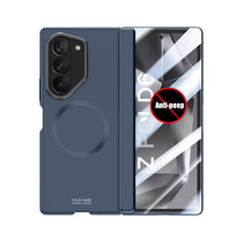 Load image into Gallery viewer, Metal Lens Holder Shockproof Phone Case With Privacy Screen Protector For Galaxy Z Fold6