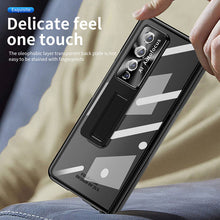 Load image into Gallery viewer, Luxury Magnetic Hinge Transparent Case For Samsung Galaxy Z Fold4 Fold3 5G - Mycasety Mycasety