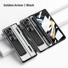 Load image into Gallery viewer, Armor Electroplated Anti-fall Protective Phone Case For Samsung Galaxy Z Fold3/4/5 With Back Screen Glass - Mycasety Mycasety